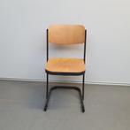 VS schoolstoel - beuken houten zitting (alleen per set), Ophalen of Verzenden, Nieuw