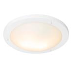 Moderne plafonnière wit 41 cm IP44 - Yuma, Nieuw, Overige materialen, Minder dan 50 watt