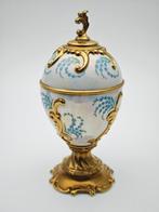 Fabergé ei - Huis van Fabergé Vergeet-mij-niet Muziekdoos Ei, Antiek en Kunst