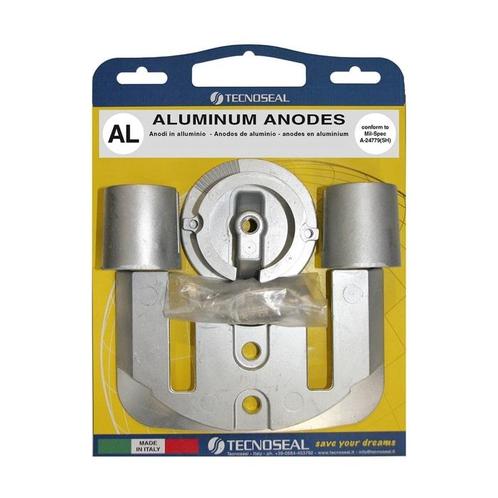 Tecnoseal Aluminium Anode Kit voor Mercruiser Bravo One Ster, Watersport en Boten, Buiten- en Binnenboordmotoren, Nieuw, Ophalen of Verzenden