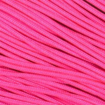 Rol 100 meter - Glossy Hot Pink Paracord 550 - #13, Doe-het-zelf en Verbouw, Overige Doe-het-zelf en Verbouw, Nieuw, Ophalen of Verzenden