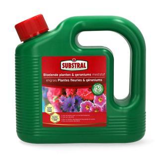 Bloeiende planten en geraniums voeding | Substral | 2 liter, Tuin en Terras, Aarde en Mest, Verzenden