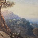 Italiaanse school (XIX) - Tempio della Sibilla, Tivoli, Antiek en Kunst