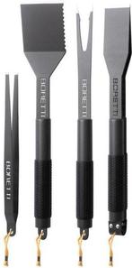 Boretti BBQ gereedsschapset - 4-dlg, Tuin en Terras, Houtskoolbarbecues, Verzenden, Nieuw