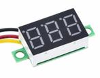 Voltmeter 0V-100V Groen, Hobby en Vrije tijd, Elektronica-componenten, Nieuw, Ophalen of Verzenden