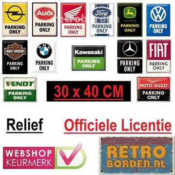 Wand Reclame Bord - Parking Signs - officiele licentie beschikbaar voor biedingen