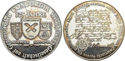 Ar-medaille 1989 Versicherungen Concordia-versicherung, Postzegels en Munten, Penningen en Medailles, Verzenden