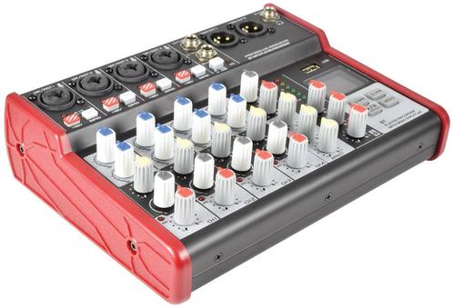 Citronic CSM-6 Mixer Met USB/Bluetooth En Delay Effect, Muziek en Instrumenten, Dj-sets en Draaitafels, Dj-set, Nieuw, Overige merken