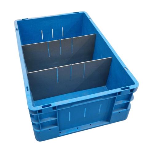 Palletaanbieding: Eurobak 60x40x22 blauw, gebruikt -, Doe-het-zelf en Verbouw, Kratten en Dozen, 50 tot 75 cm, Bak of Kist, Nieuw