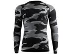 Heren thermoshirt met lange mouwen - Camouflage Zwart, Kleding | Heren, Ondergoed, Verzenden