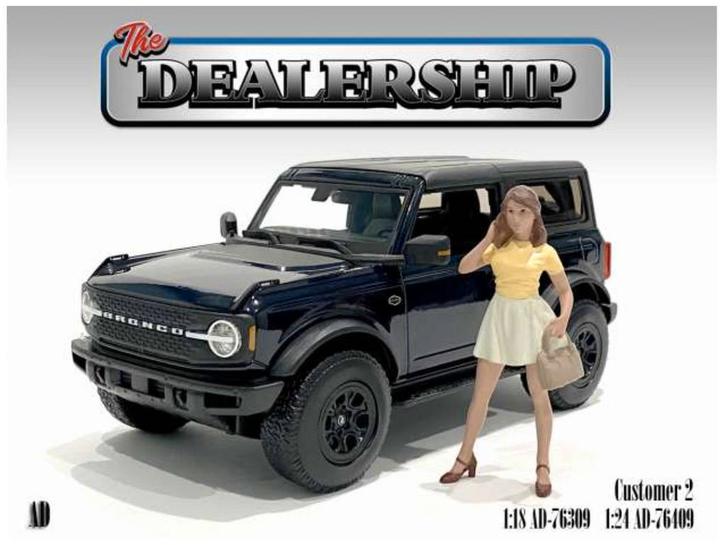 GSDCCad 00076409 1/24 the Dealership *Customer II* (1:24), Hobby en Vrije tijd, Modelbouw | Figuren en Diorama's, Nieuw, Ophalen of Verzenden