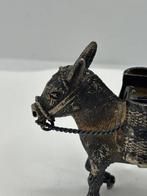 Miniatuur beeldje - NO RESERVE, argento 925 mulo - Zilver, Antiek en Kunst