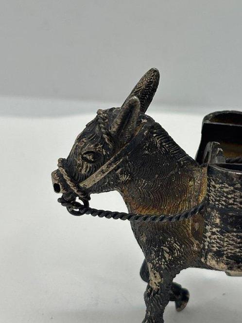 Miniatuur beeldje - NO RESERVE, argento 925 mulo - Zilver, Antiek en Kunst, Antiek | Goud en Zilver