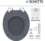 SCHÜTTE WC-Bril 80104 SPIRIT ANTHRAZIT - MDF-Hout - Soft, Huis en Inrichting, Verzenden, Nieuw
