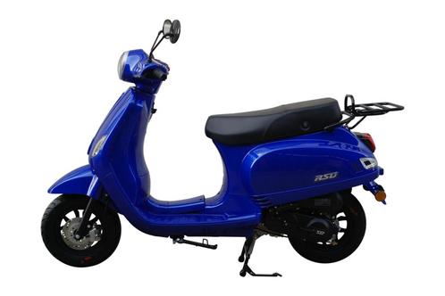 Kappenset Candy Blue RSO Sense/Vx50 (S)/Riva (S)/Vespa-look, Fietsen en Brommers, Brommeronderdelen | Scooters, Nieuw, Overige merken