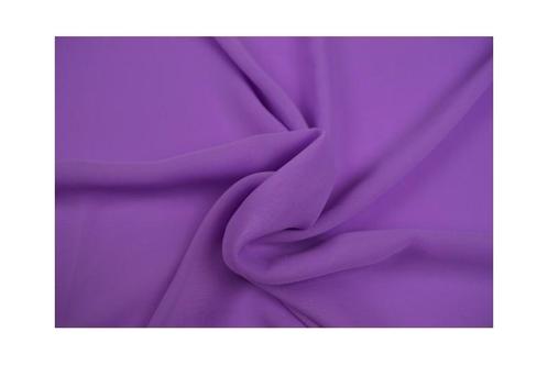 15 meter chiffon stof - lila, Hobby en Vrije tijd, Stoffen en Lappen, 120 cm of meer, 200 cm of meer, Overige kleuren, Nieuw, Polyester