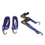 Talamex Spanband 28 mm 6 meter met ratelgesp en J-haak (2, Watersport en Boten, Ophalen of Verzenden, Nieuw