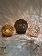 Lamp - Hout, Corda - Tafellampen met een voet van hout of