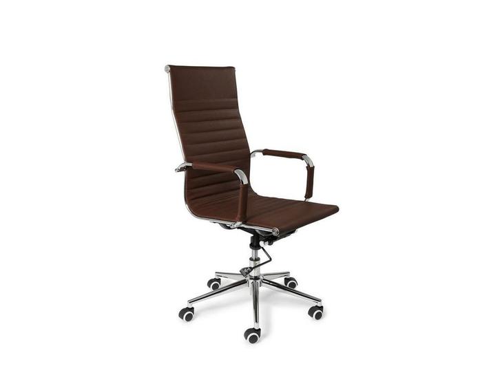 Lifa Living Oxford - Bureaustoel - Buffelleer zitting - Max, Huis en Inrichting, Woonaccessoires | Overige, Nieuw, Verzenden