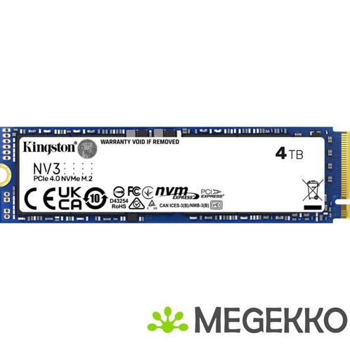 Kingston SSD NV3 4TB, Computers en Software, Harde schijven, Nieuw, Verzenden