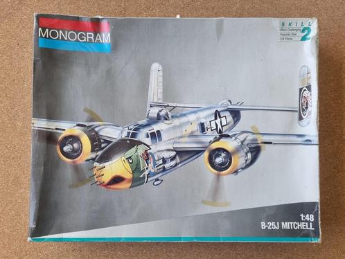 Monogram 5507 B-25J Mitchell 1:48, Hobby en Vrije tijd, Modelbouw | Vliegtuigen en Helikopters, Verzenden