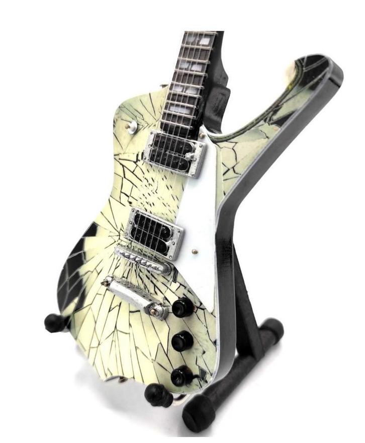 Miniatuur Ibanez PS1CM Signature Cracked Mirror gitaar, Verzamelen, Muziek, Artiesten en Beroemdheden, Pop, Beeldje of Miniatuur