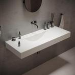 Wastafel Ideavit Solidvolo 120x48x11 cm Solid Surface Mat, Ophalen of Verzenden, Nieuw, Overige typen