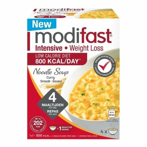 6x Modifast Intensive Soep Curry Noodle 220 gr, Diversen, Levensmiddelen, Verzenden