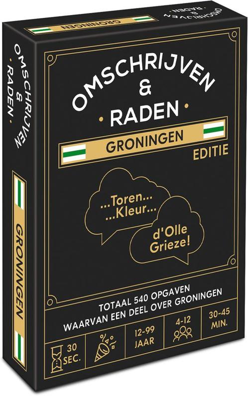 Omschrijven & Raden - Groningen | Tuckers Fun Factory -, Hobby en Vrije tijd, Gezelschapsspellen | Kaartspellen, Nieuw, Verzenden
