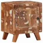 vidaXL Nachtkastje 40x32x46 cm massief gerecycled hout, Verzenden, Nieuw, Hout