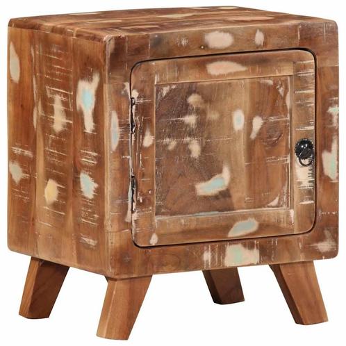 vidaXL Nachtkastje 40x32x46 cm massief gerecycled hout, Huis en Inrichting, Slaapkamer | Nachtkastjes, Nieuw, Hout, Verzenden
