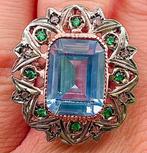 Zonder Minimumprijs - Ring - 9 kt. Roségoud, Zilver, Nieuw