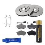 Voordeelset Remschijven + Remblokken VW VOLKSWAGEN GOLF 2.8, Verzenden, Nieuw