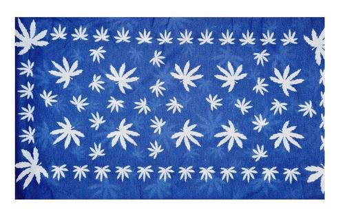 Haarband Multifunctioneel Cannabis Print Blauw, Sieraden, Tassen en Uiterlijk, Uiterlijk | Haarverzorging, Verzenden