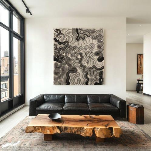 Ella Suárez - Derivas del camino 6 - XL, Antiek en Kunst, Kunst | Schilderijen | Modern
