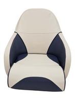 Hollex stuurstoel Diamond Classic Moon wit/ navy, Watersport en Boten, Ophalen of Verzenden, Nieuw