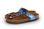 Birkenstock Slippers in maat 32 Blauw | 10% extra korting, Verzenden, Jongen of Meisje, Schoenen, Zo goed als nieuw