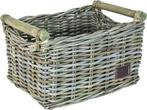 Fastrider Bamboo Rotan Fietsmand - Naturel - 17L -, Fietsen en Brommers, Fietsaccessoires | Fietsmanden, Ophalen of Verzenden