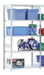 BITO Legbordstelling H220 x B100 x D30 cm met 5 niveaus,, Ophalen of Verzenden