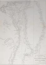 Egypte - Kaart ter illustratie van de schetsen van David, Nieuw