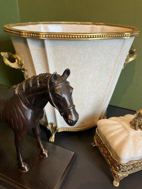 G&C Interiors - Pot (3) - Brons, Porselein - Engelse stijl, Antiek en Kunst, Curiosa en Brocante