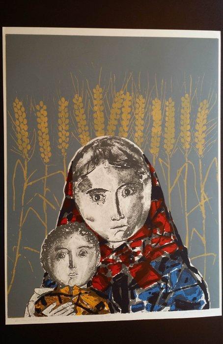 Max Hunziker (1901-1976) - Mutter mit Kind / etching, Antiek en Kunst, Antiek | Overige Antiek