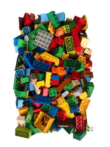 LEGO DUPLO 1 KG Onderdelen Gemengd (Zonder Minifiguren/Diere beschikbaar voor biedingen