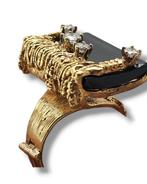 Ring - 18 karaat Geel goud, 18K Geelgouden Ring met, Nieuw