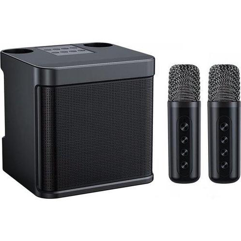 Draadloze Karaoke set met 2 microfoons -  bluetooth speaker, Audio, Tv en Foto, Luidsprekers, Verzenden