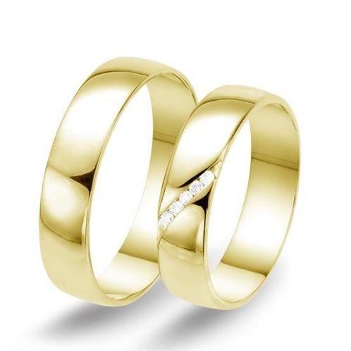 Actie trouwringen in 8/14/18 karaat geelgoud per paar vanaf, Sieraden, Tassen en Uiterlijk, Ringen, Verzenden