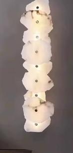 Marmeren Wandlamp – Luxe Albasten Massief Koper, Modern Desi, Verzenden, Nieuw