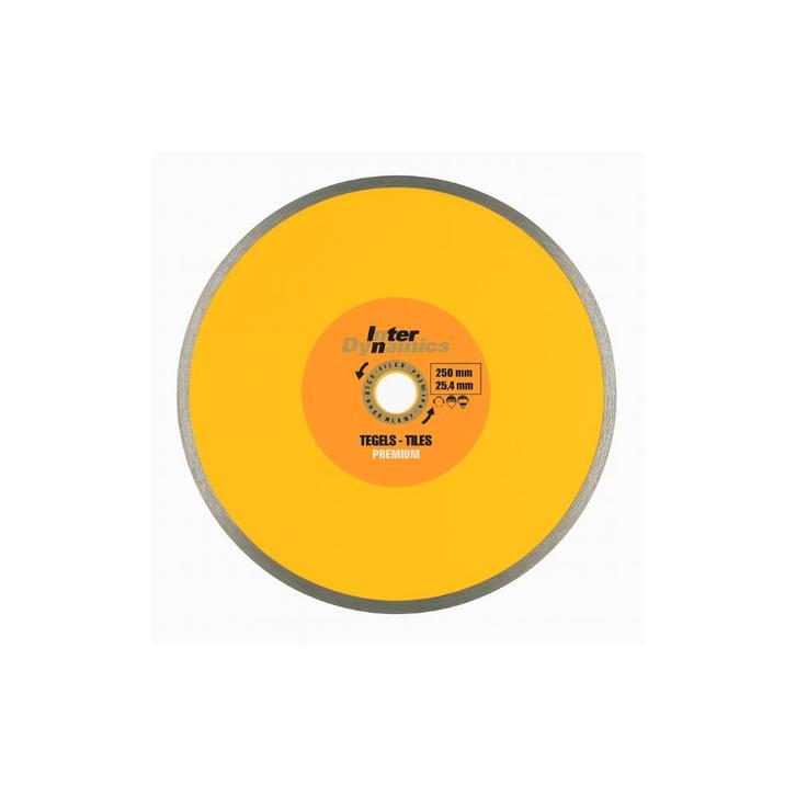InterDynamics Tegels premium Diamantzaagblad 230 mm, Doe-het-zelf en Verbouw, Gereedschap | Zaagmachines, Ophalen of Verzenden