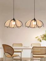 Vintage Lotus Hanglamp – Handgeweven Kroonluchter Ijzer, Verzenden, Nieuw