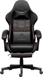 Nieuw modellen Gamestoel-Bureaustoel-Luxury-Zwart/Rood, Huis en Inrichting, Bureaustoelen, Ophalen, Zwart, Nieuw, Ergonomisch